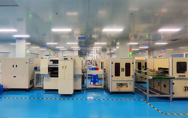 SHENZHEN DDW TECHNOLOGY CO.,LTD linea di produzione in fabbrica