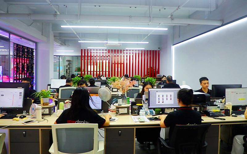 SHENZHEN DDW TECHNOLOGY CO.,LTD linea di produzione in fabbrica