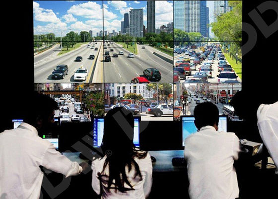 Piano di comando a 55 pollici RS232 della multi del monitor parete della sala di controllo video DDW-LW550HN16