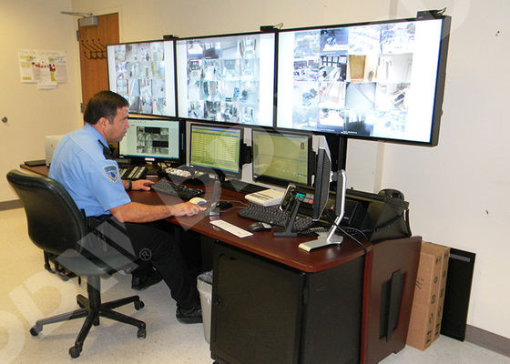 Pannello a 55 pollici DDW-LW550DUN-TKB1 della parete 12 V TFT della sala di controllo dell'esposizione dell'affissione a cristalli liquidi del LG video