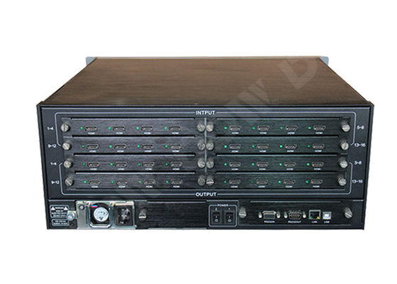 video sistema VGA DVI HDMIx2 1920X1080p del Cctv Windows di sicurezza dell'unità di elaborazione della parete 3x2