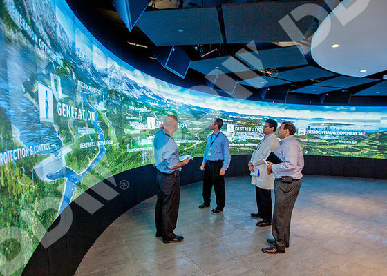 I video pidocchi principali dello schermo curvi lampadina 500 sorgono il monitor sottile anabbagliante dell'incastonatura del LG