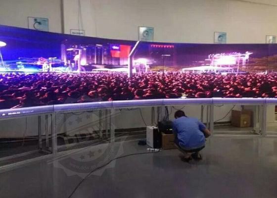 65" ha curvato la video incastonatura DDW-LW650HN11 di alta risoluzione 3.5mm Snarrow dei pidocchi 1080p della parete 500