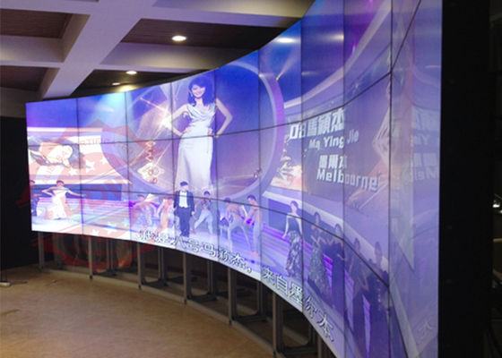 l'incastonatura HDMI di 3.5mm ha curvato il tempo di reazione a 46 pollici della lampadina 5ms dello schermo video LED