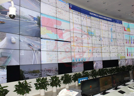 l'incastonatura HDMI di 3.5mm ha curvato il tempo di reazione a 46 pollici della lampadina 5ms dello schermo video LED