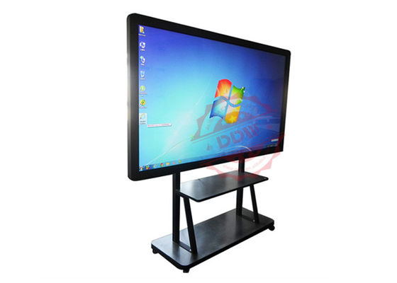 Incastonato in 10 punti tocchi il totem interattivo del contrassegno di Digital della parete, annunciante l'esposizione dei chioschi antiurto