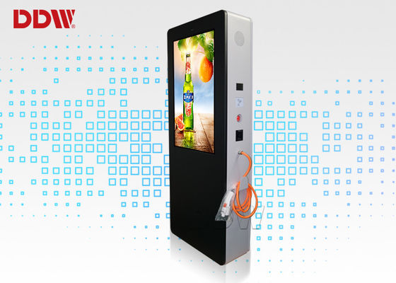 IP65 a 49 pollici 2500nits impermeabilizzano il caricatore all'aperto pieno 1920x1080 DDW-AD4901S dell'automobile elettrica dell'affissione a cristalli liquidi del contrassegno di HD Digital