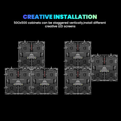 7680hz a prova d'acqua p1.56 p3.91 p2.6 p2.97 p2.604 p2.976 schermo a LED a parete video stage noleggio