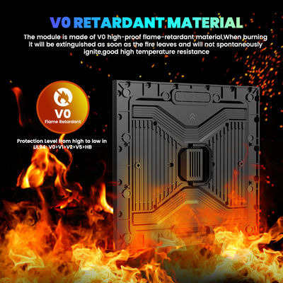 Piano a colori 500x500 impermeabile p3.91 p1.56 P2.604 7680hz schermo a LED all'interno e all'esterno