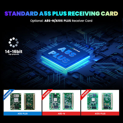 Piano a colori 500x500 impermeabile p3.91 p1.56 P2.604 7680hz schermo a LED all'interno e all'esterno