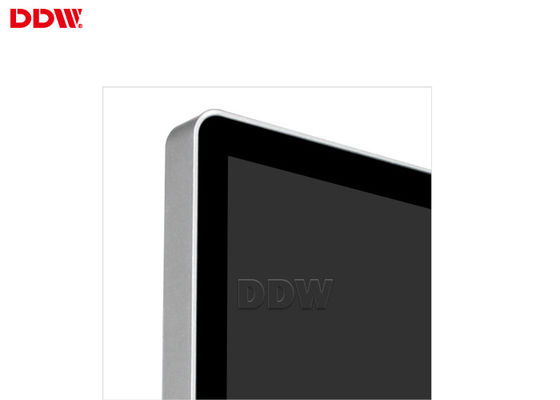 Pavimento dell'interno a 42 pollici di alta luminosità che sta il touch screen interattivo del contrassegno di Digital