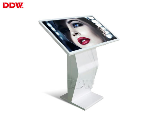 Monitor bianco del chiosco del contrassegno di Digital del touch screen dell'affissione a cristalli liquidi con la lampadina principale ISO9001 DDW-AD4201TK