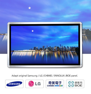 Chiosco fissato al muro 98" del contrassegno di Digital input leggibile dello schermo DDW-AD9801W HDMI VGA di luce solare