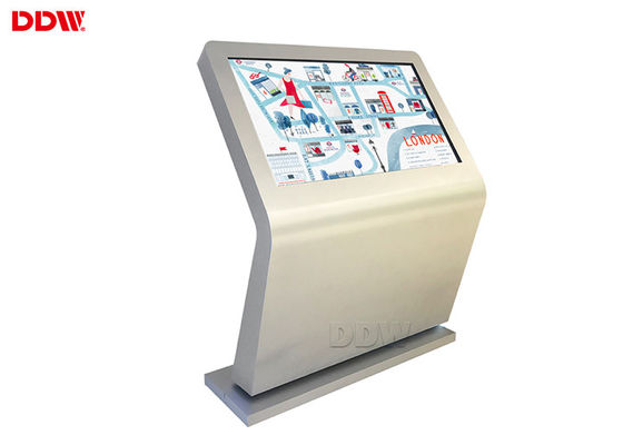 DDW ha personalizzato il chiosco a 49 pollici del touch screen dell'affissione a cristalli liquidi del cavalletto 500cd/m2 per il centro commerciale DDW-AD4901TK