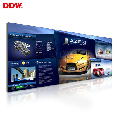 1,8 larghezza a 49 pollici 1075.38mm AC100~240V DDW della video parete LCD leggera di millimetro