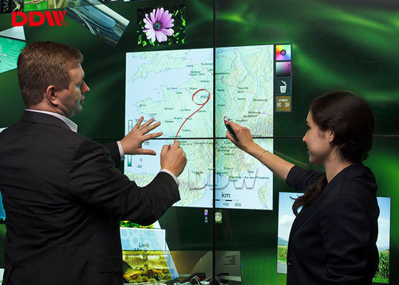 Esposizione sottile dell'incastonatura TV di video della parete 5.3mm di Open Source 3x2 della giuntura funzione dello schermo