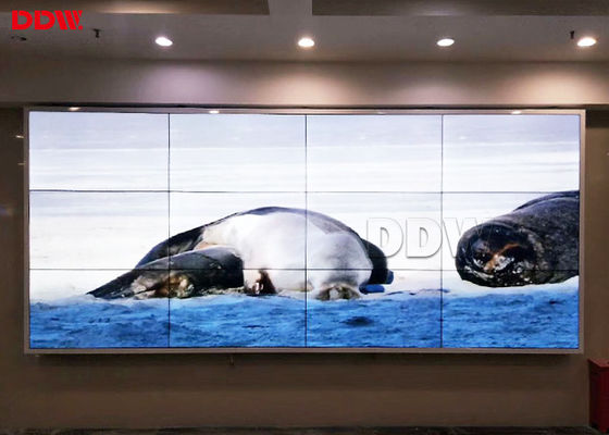 Incastonatura ultra stretta a 46 pollici 700nits della video parete commerciale 1.7mm del supermercato