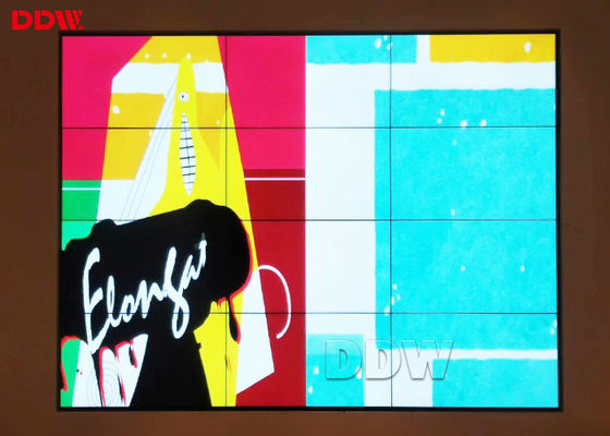 Video parete multipla fissata al muro della TV/parete Frameless multi colore video