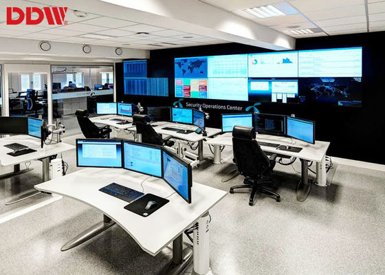 Video parete dell'auditorium anabbagliante, video monitor ultra sottili della parete