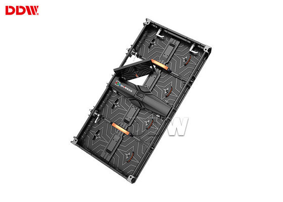 Parete senza cuciture locativa di 3200-9300K LED la video, muore parete di alluminio dell'esposizione di caso grande