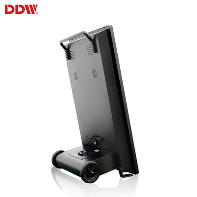 43 pollici Chiosco esterno portatile alimentato a batteria schermi LCD pubblicitari a segnaletica digitale