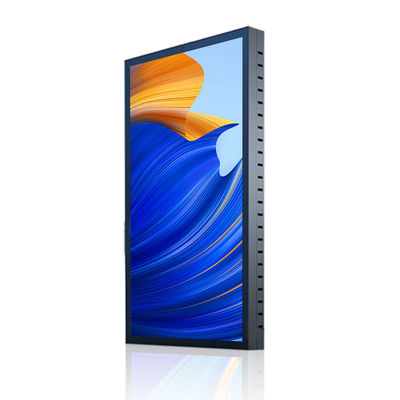 All'aperto a 43 pollici tutto il contrassegno fissato al muro di alluminio di Digital di alta luminosità