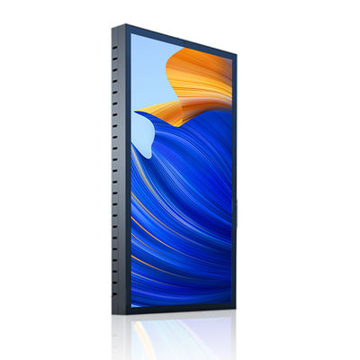 All'aperto a 43 pollici tutto il contrassegno fissato al muro di alluminio di Digital di alta luminosità