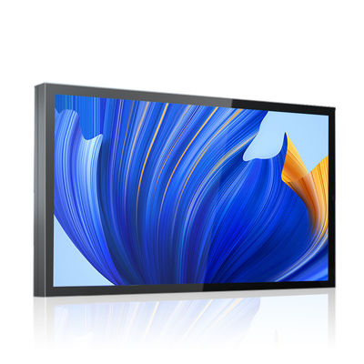 All'aperto a 43 pollici tutto il contrassegno fissato al muro di alluminio di Digital di alta luminosità