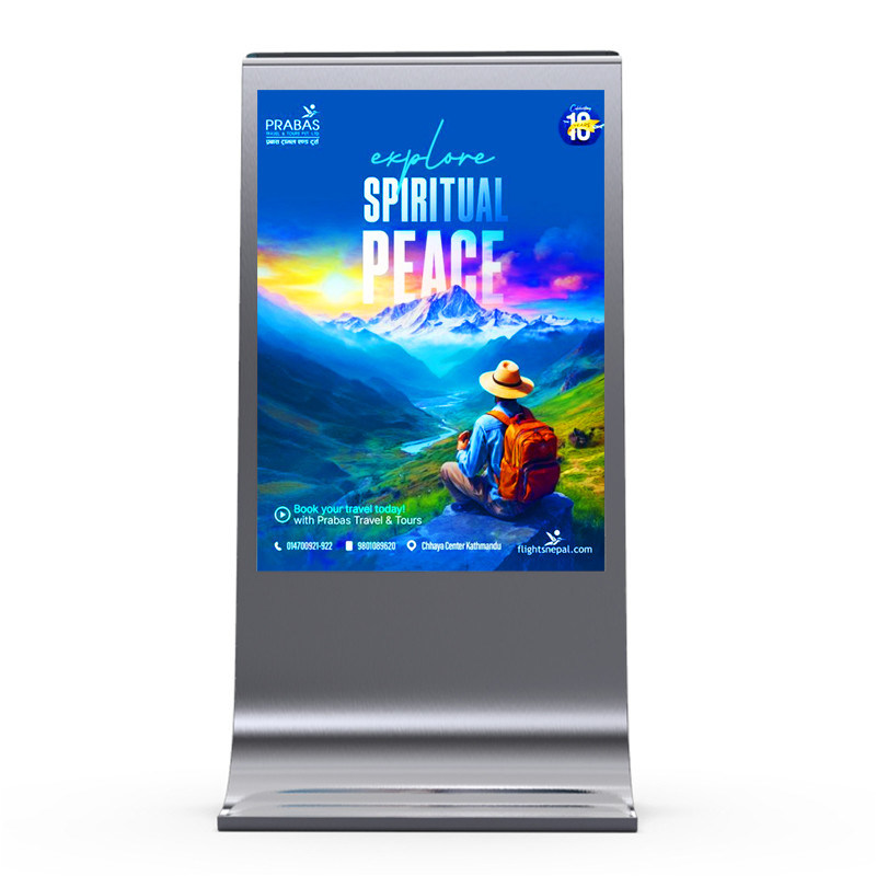 Facile installazione 8000nits P4 P5 P6 P8 P10 mupi digital outdoor led signage display digital