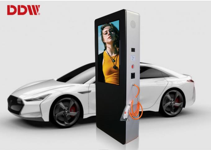 1920x1080 a 55 pollici fuori del veicolo elettrico che fa pagare il giocatore ISO90011920x1080 DDW-AD5501S di pubblicità del contrassegno di Digital
