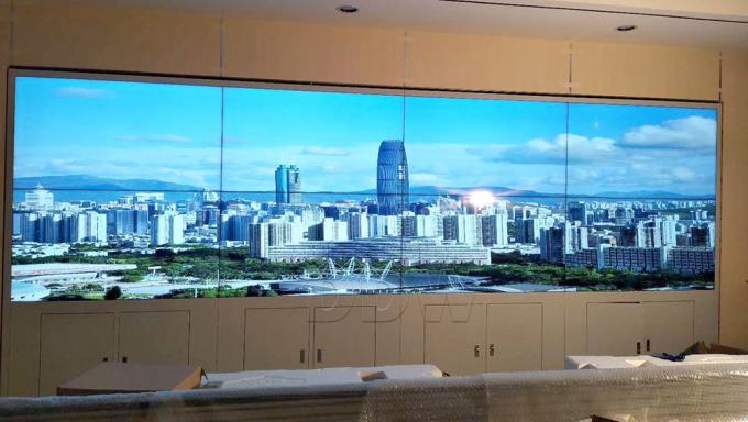 Video esposizione di ampio formato del lg della parete di Monitores 1.8mm per il centro DDW-LW490DUN-TJB1 della gestione del centro commerciale