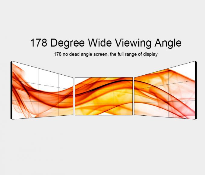 Video esposizione di ampio formato del lg della parete di Monitores 1.8mm per il centro DDW-LW490DUN-TJB1 della gestione del centro commerciale