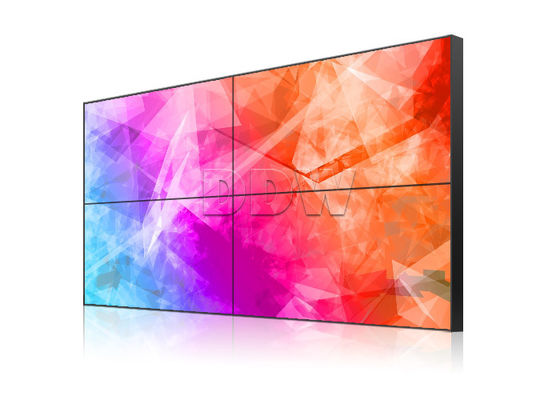 Parete del contrassegno di Digital la video scherma il colore di 16.7M, la parete DDW-LW550DUN-THB5 dell'affissione a cristalli liquidi TV del grande schermo
