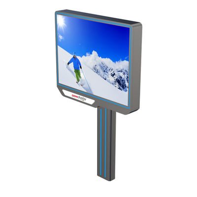 Facile installazione in acciaio P6 all'aperto cartelloni pubblicitari impermeabili autostrada elettronica digitale