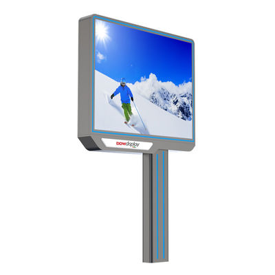 Facile installazione in acciaio P6 all'aperto cartelloni pubblicitari impermeabili autostrada elettronica digitale