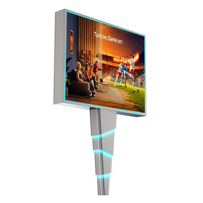 Alto luminosità 8000nits p6 impermeabile IP65 LED display all'aperto cartellone pubblicitario digitale