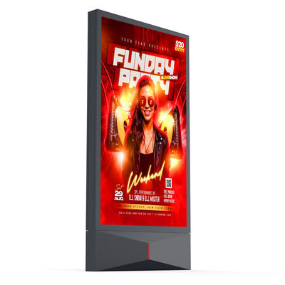 IP65 impermeabile 3840hz P4 P5 P6 P8 P10 10000nits mupi digital outdoor digital led signage