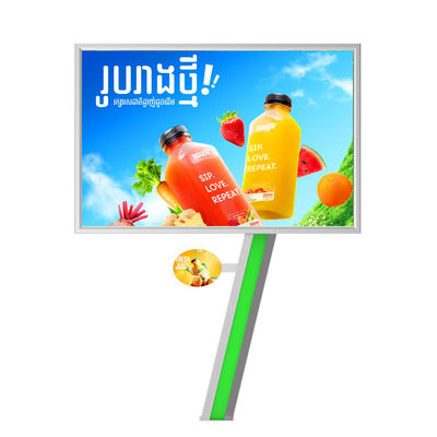 Display digitale ad alta luminosità 8000nits IP65 P6 cartelloni pubblicitari esterni a LED impermeabili