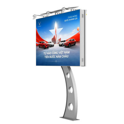 P6 8000nits di acciaio IP65 impermeabile cartelloni pubblicitari elettronici digitali all'aria aperta