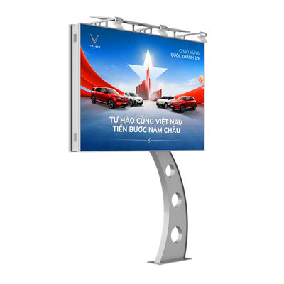 P6 8000nits di acciaio IP65 impermeabile cartelloni pubblicitari elettronici digitali all'aria aperta