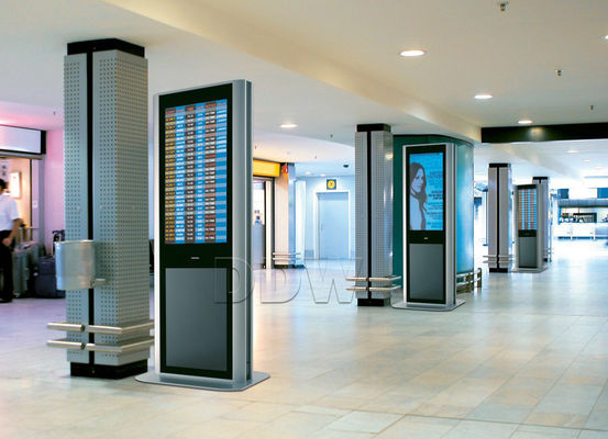 Totem LCD 42" dell'esposizione di StandaloneStretched WLED interattivo Backlit con software