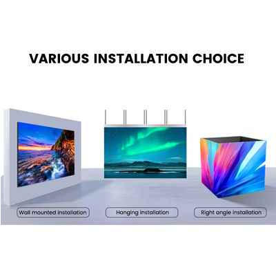 Schermate a LED LED HD 4K Schermate a LED fisso per pubblicità Schermata LED P1.56 P1.95 P2.5 P2.6 P2.9 P3.91 Display LED a colori a colori Pantalla