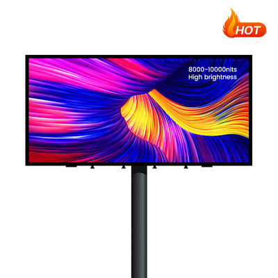 P5 P6.67 P8 P10 Display video LED esterno Segnaletica pubblicitaria Display all'aria aperta in alluminio