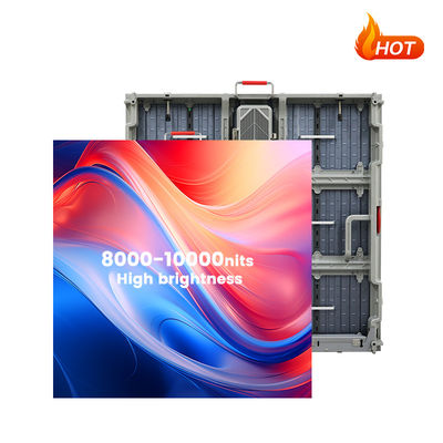 P5 P6.67 P8 P10 Display video LED esterno Segnaletica pubblicitaria Display all'aria aperta in alluminio