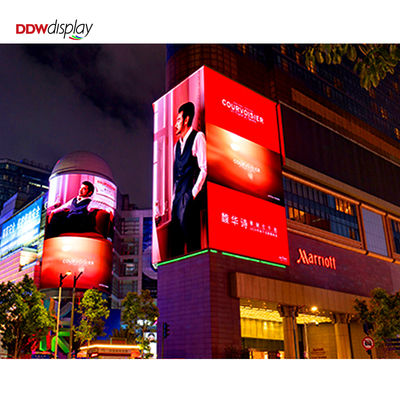 P5 P6.67 P8 P10 Display video LED esterno Segnaletica pubblicitaria Display all'aria aperta in alluminio