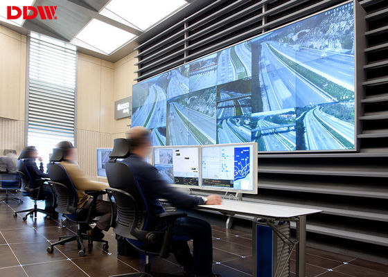 Varia interfaccia di segnale dell'incastonatura del monitor di Samsung 55 parete sottile di sorveglianza della video per il centro DDW-LW550HN11 di manifestazione