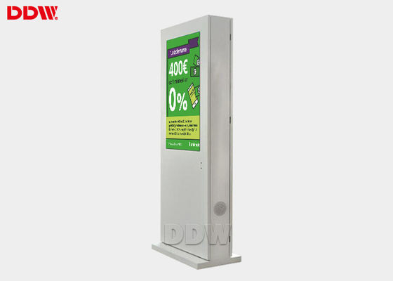 FCC / RoHS Digital Signage Screens Digital Sign Board 700Nits Luminosità
