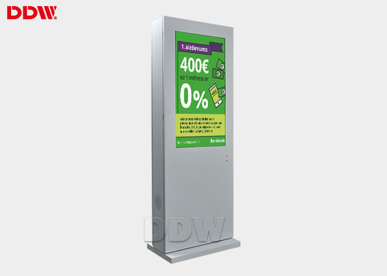FCC / RoHS Digital Signage Screens Digital Sign Board 700Nits Luminosità