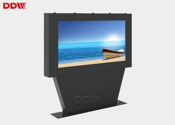 Dietroilluminazione a LED Display di segnaletica digitale trasparente e indipendente Risparmio energetico
