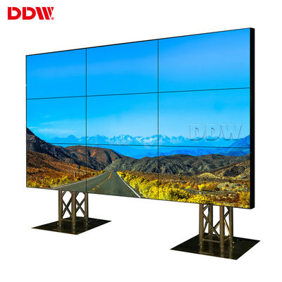 parete a 46 pollici, dell'incastonatura ultra stretta di 5.3mm video esposizione LCD senza cuciture 500nits